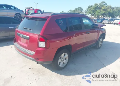 2017 Jeep Compass Sport Fwd из США, поврежденный, VIN 1C4NJCBA7HD119548